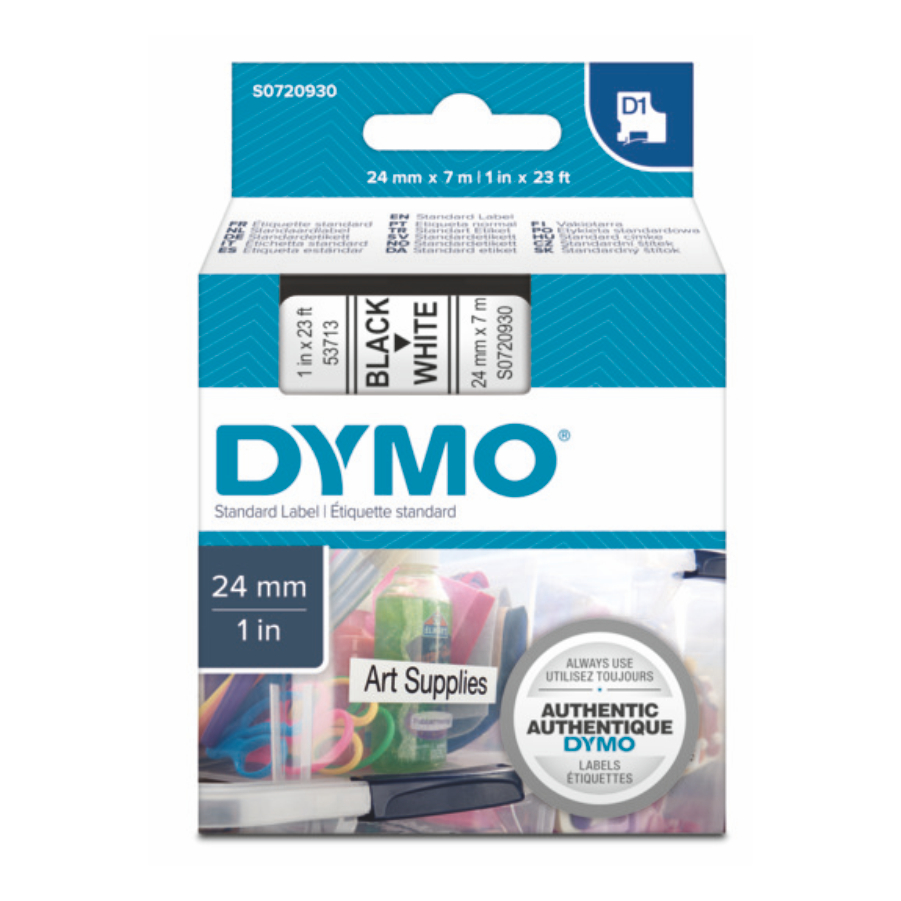 Dymo D1 24mm Yedek Şerit Etiketler