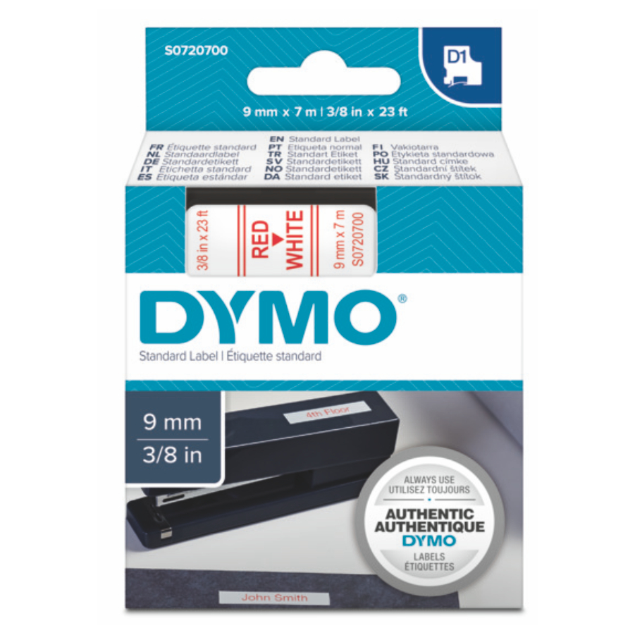 Dymo D1 9mm Yedek Şerit Etiketler